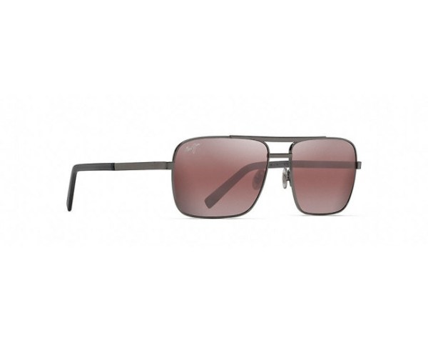 Maui Jim Compass Silver verres rose polarisés