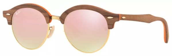ray ban 4246-m 1218/7O Bois et verres or rose